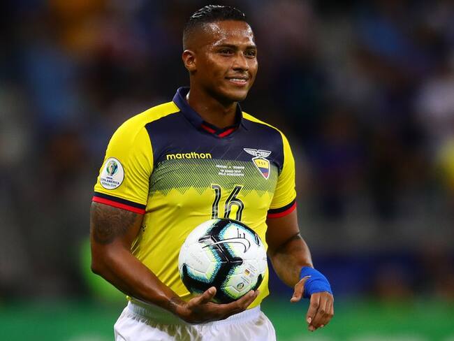 Antonio Valencia en su última Copa América con la selección de Ecuador.