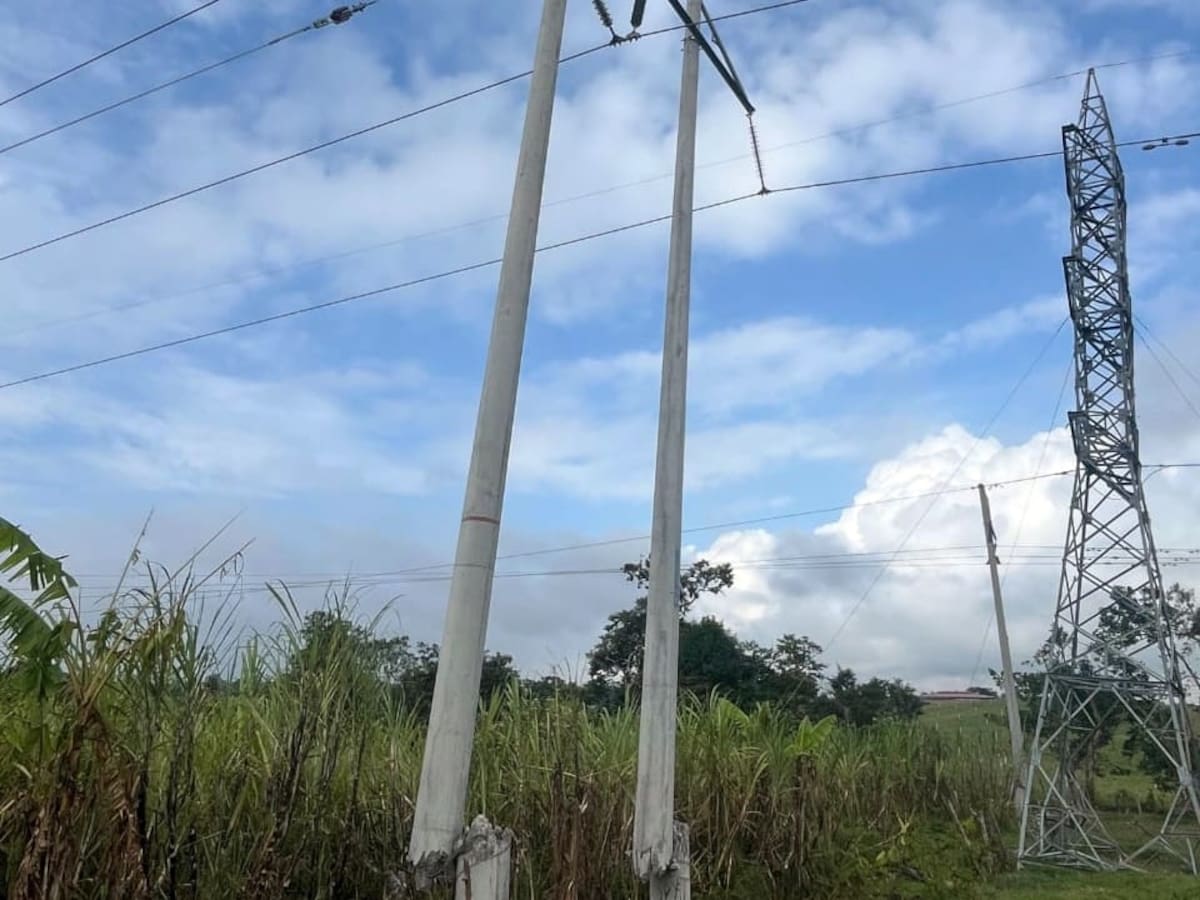 Más de 60 eventos violentos contra la empresa de energía del Cauca afecta la prestación del servicio
