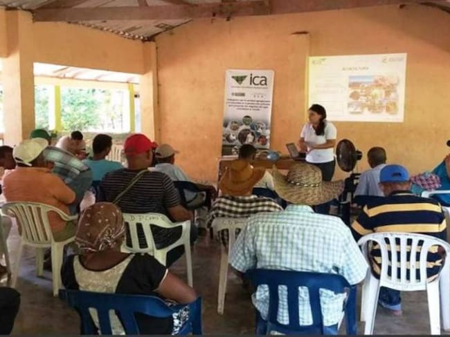 ICA realizó jornada de Buenas Prácticas Acuícolas con campesinos de Bolívar