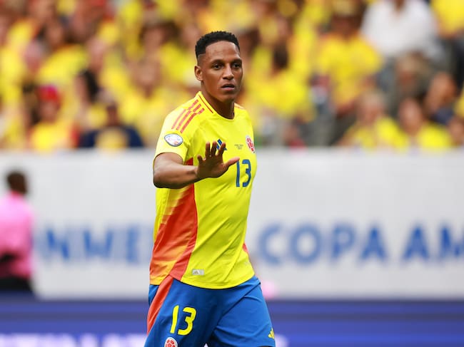 Yerry Mina. (Photo by Hector Vivas/Getty Images)
