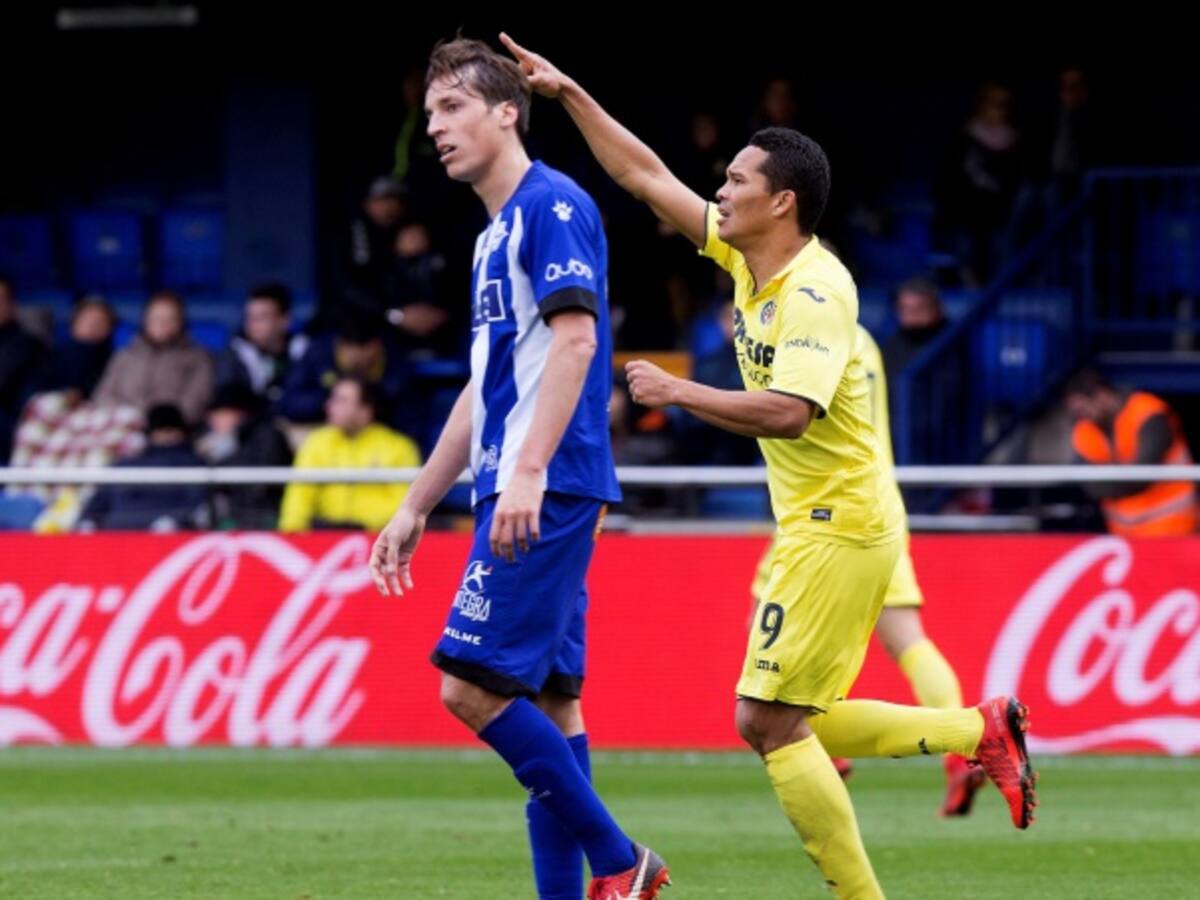 Bacca anota pero no evita la derrota del Villarreal ante Alavés
