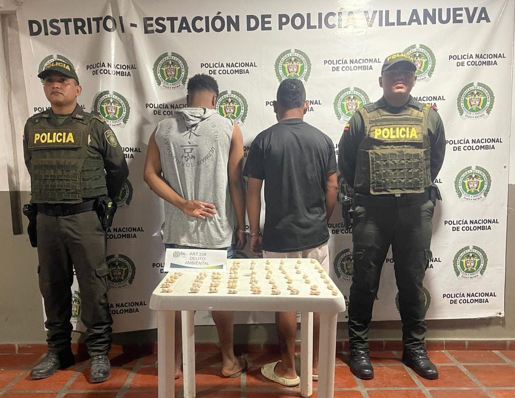 Cayeron dos vendedores de huevos de iguana en el norte de Bolívar