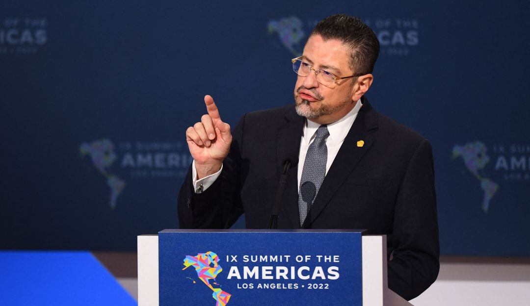 Rodrigo Cháves, presidente de Costa Rica-