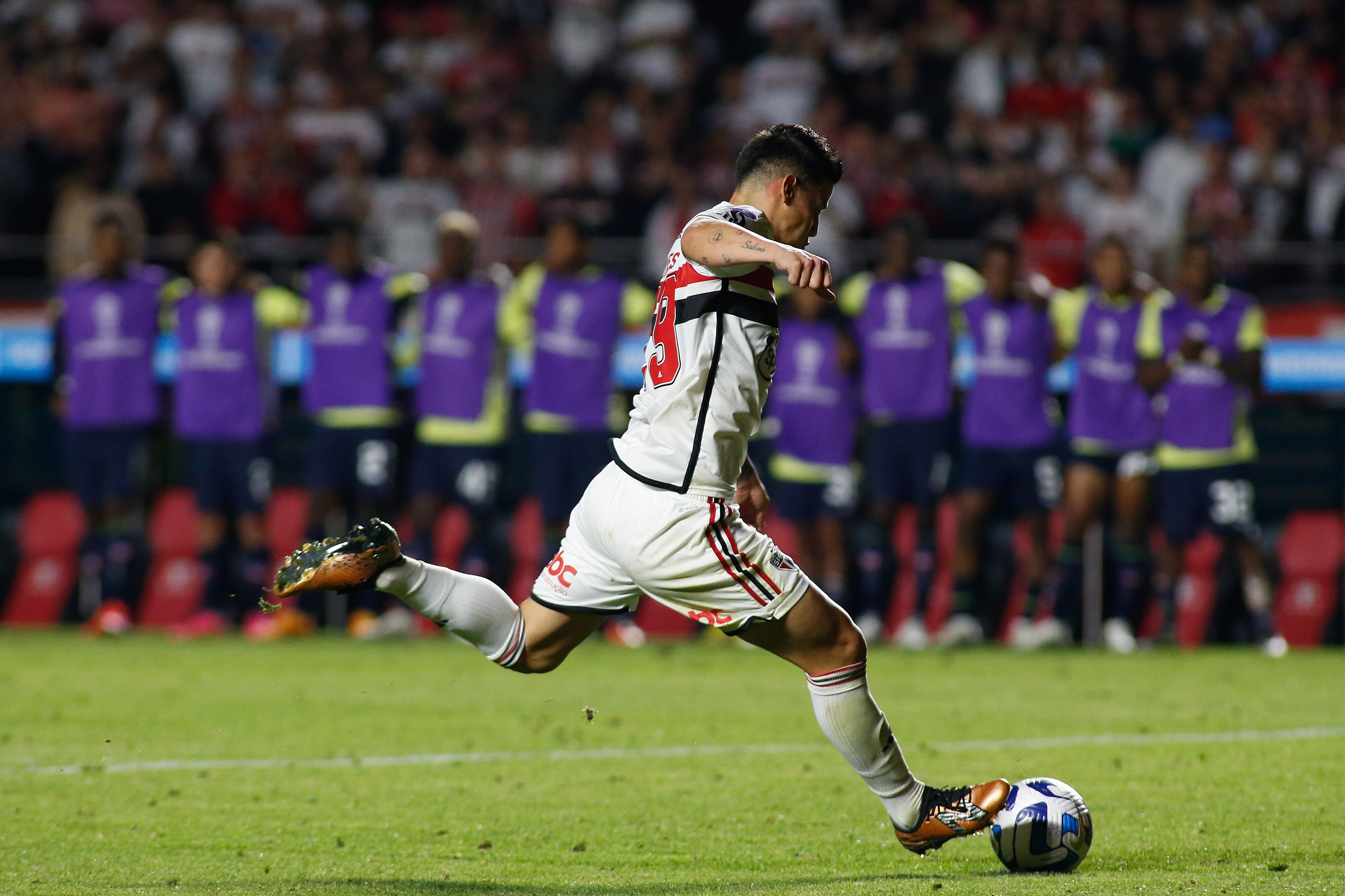James Rodríguez, volante colombiano del Sao Paulo. (Photo by Miguel Schincariol/Getty Images)