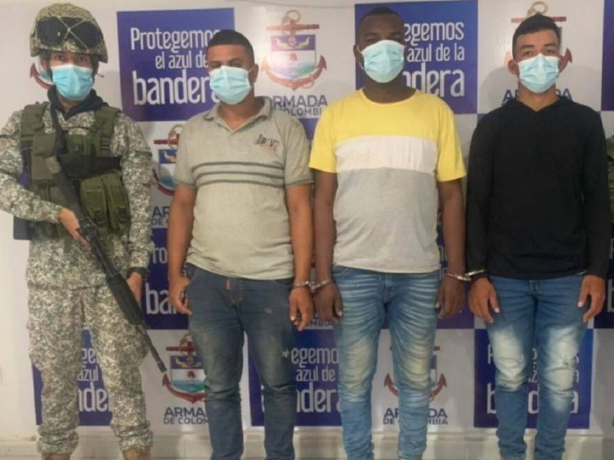 A la cárcel tres presuntos integrantes del Clan del Golfo en Bolívar