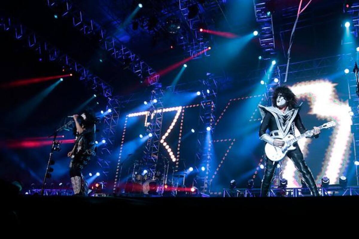 El concierto de la famosa banda de rock se llevó a cabo en el estadio El Campín