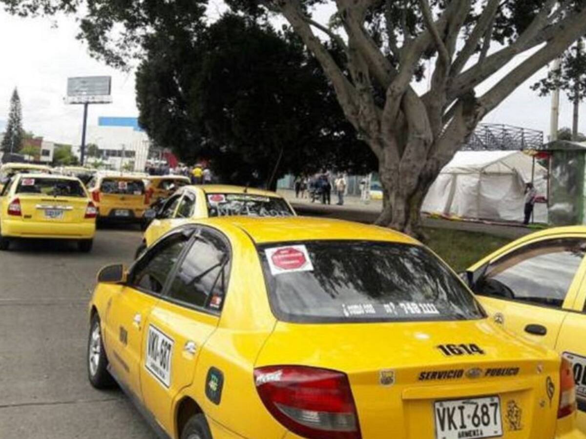 Nuevo pico y placa para taxis en Armenia regirá desde el 12 de febrero