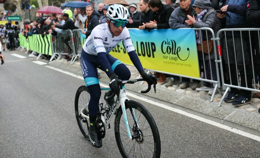 Santiago Buitrago en la etapa 6 de la París-Niza / Getty Images
