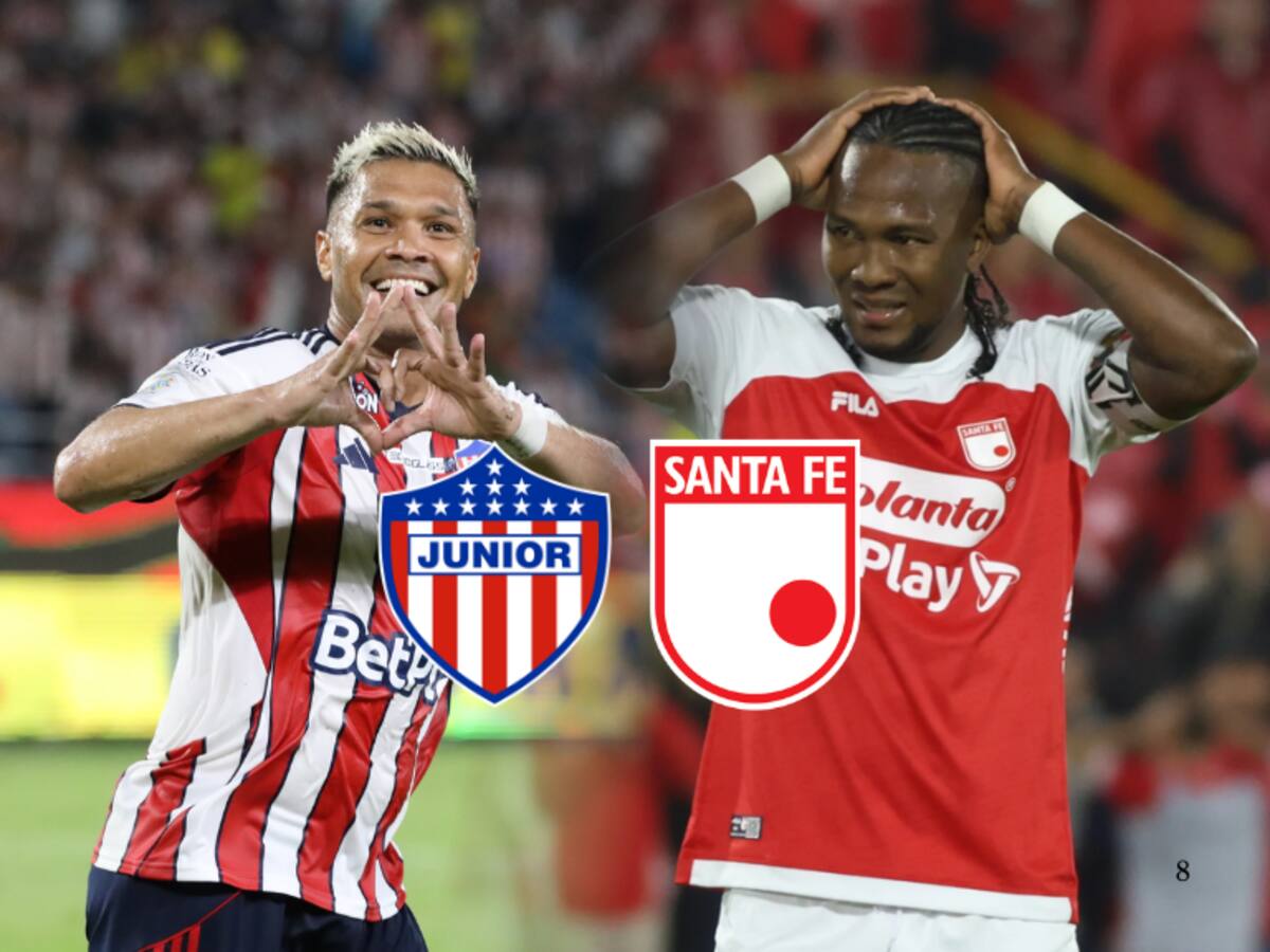 Esto dijo Hugo Rodallega sobre su cruce con Teófilo Gutiérrez en el partido Santa Fe vs Junior