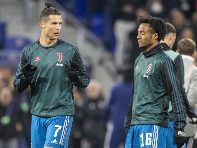 Imitando a Cuadrado, el nuevo corte de pelo de Cristiano Ronaldo