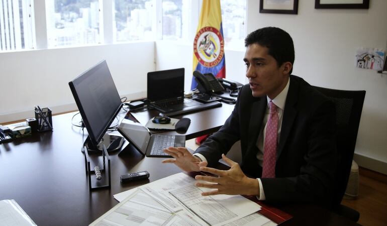 Director de Planeación Nacional, Luis Fernando Mejía.    