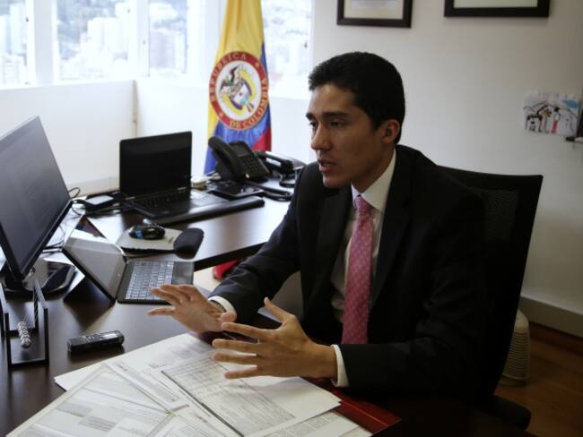 Director de Planeación Nacional, Luis Fernando Mejía.    