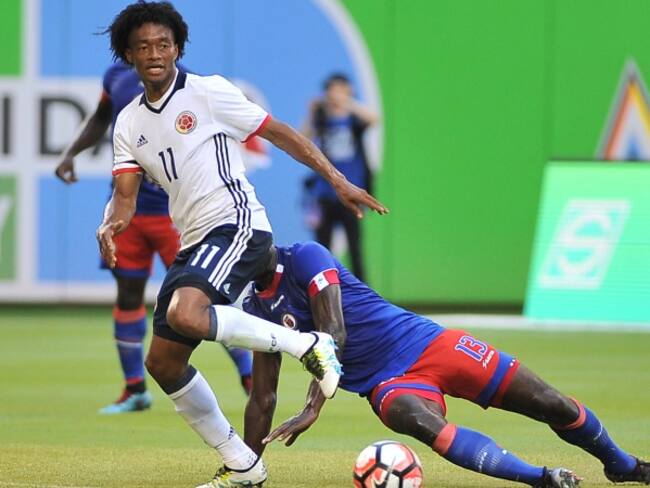 En imágenes: Colombia vence 3-1 a Haití en partido amistoso
