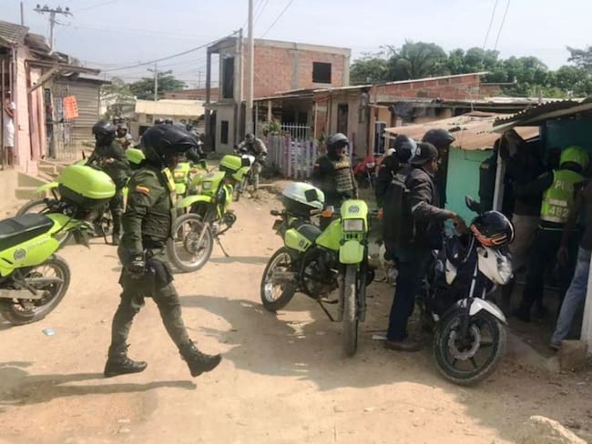 Policía Metropolitana de Cartagena realiza 16 capturas durante operativos