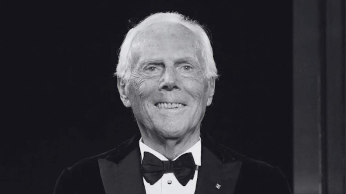Murió Giorgio Armani a los 91 años: trayectoria del ícono de la moda italiana