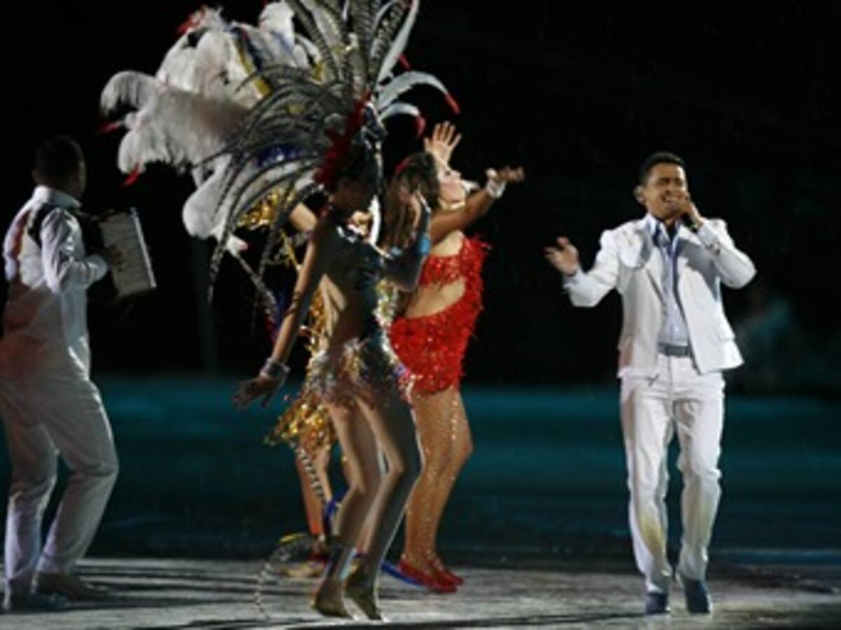 Con una imponente presentación Colombia inauguró su Mundial