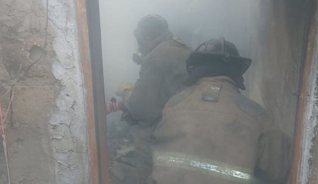 La conflagración se registró en el sector Ricaurte del barrio Olaya Herrera