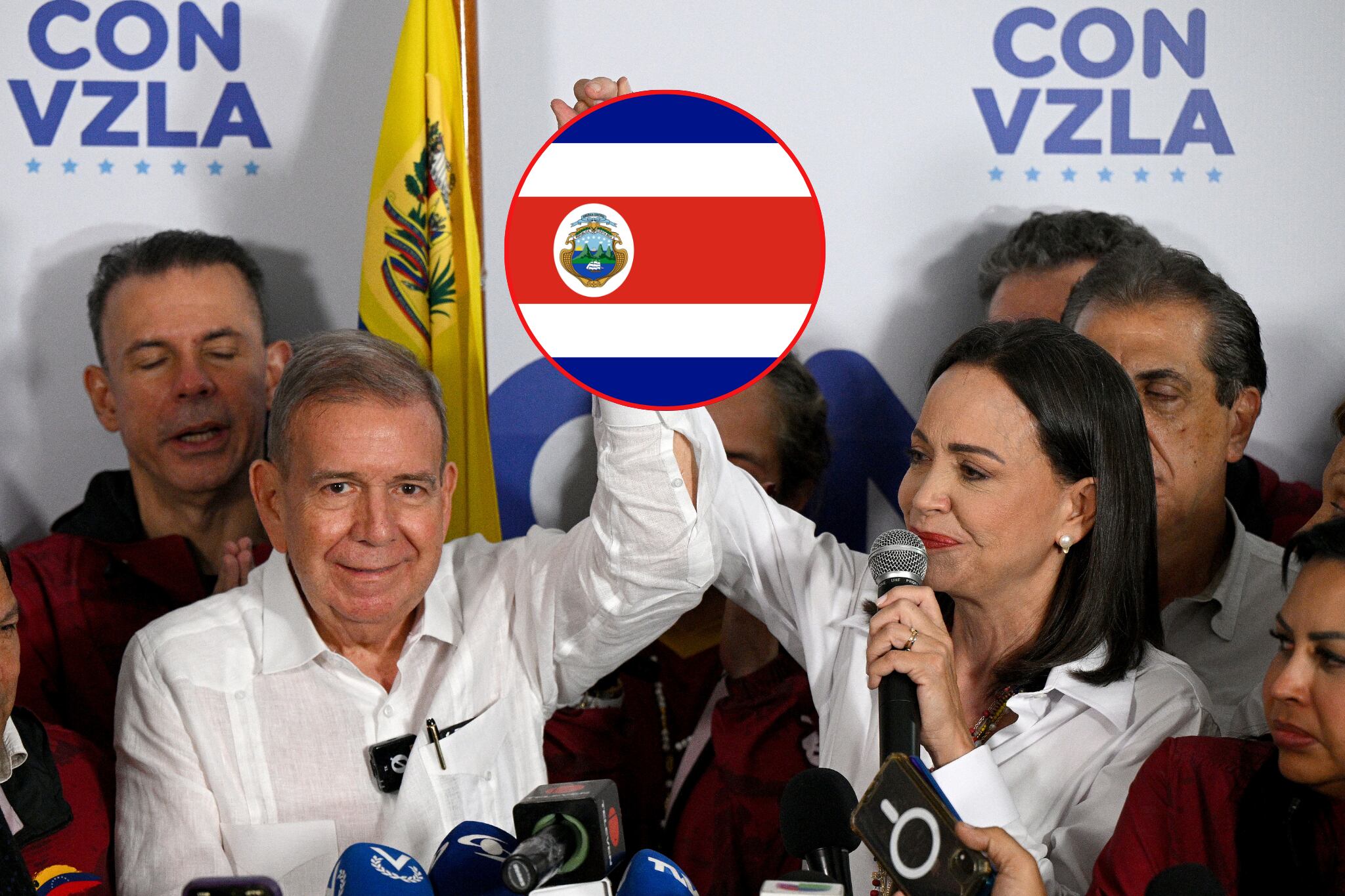 Tras conocer que hay órdenes de captura contra el excandidato presidencial de Venezuela Edmundo González Urrutia y la líder de la oposición María Corina Machado, el Gobierno de Costa Rica les ofreció asilo político