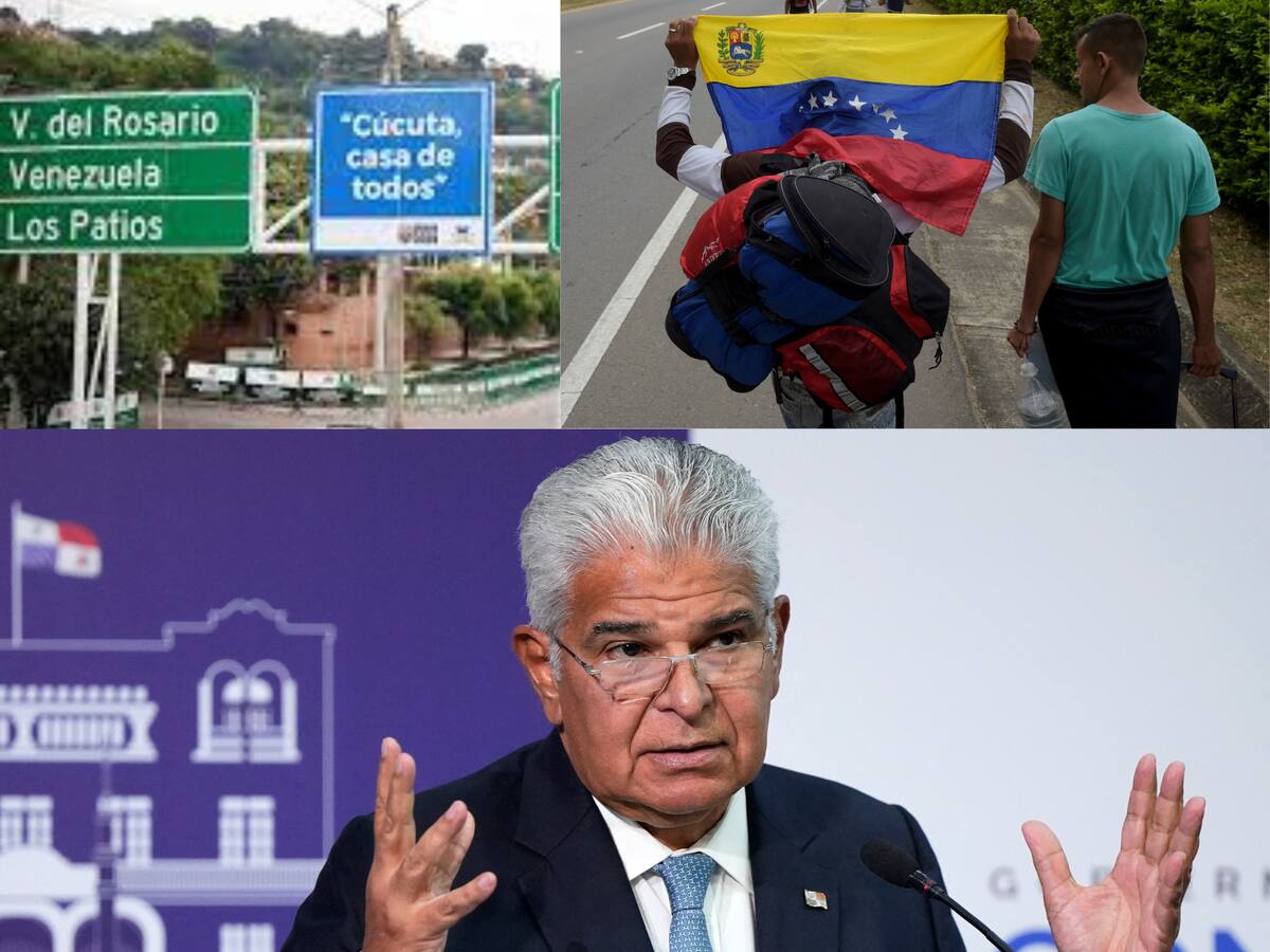 Panamá estudia deportar migrantes venezolanos hacia Caracas por medio de Cúcuta