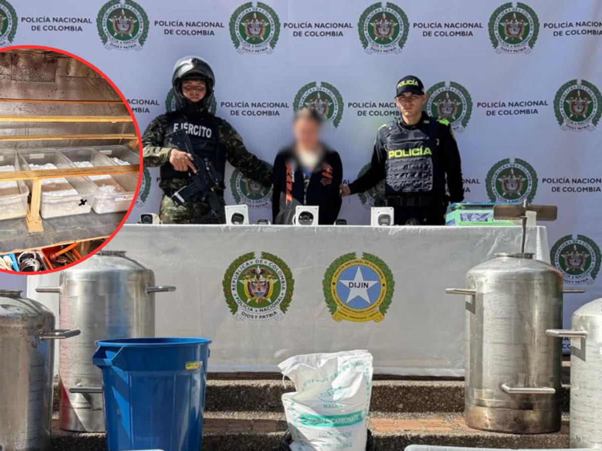 Desmantelan laboratorio clandestino en Altavista que surtía anfetaminas y cocaína en Medellín