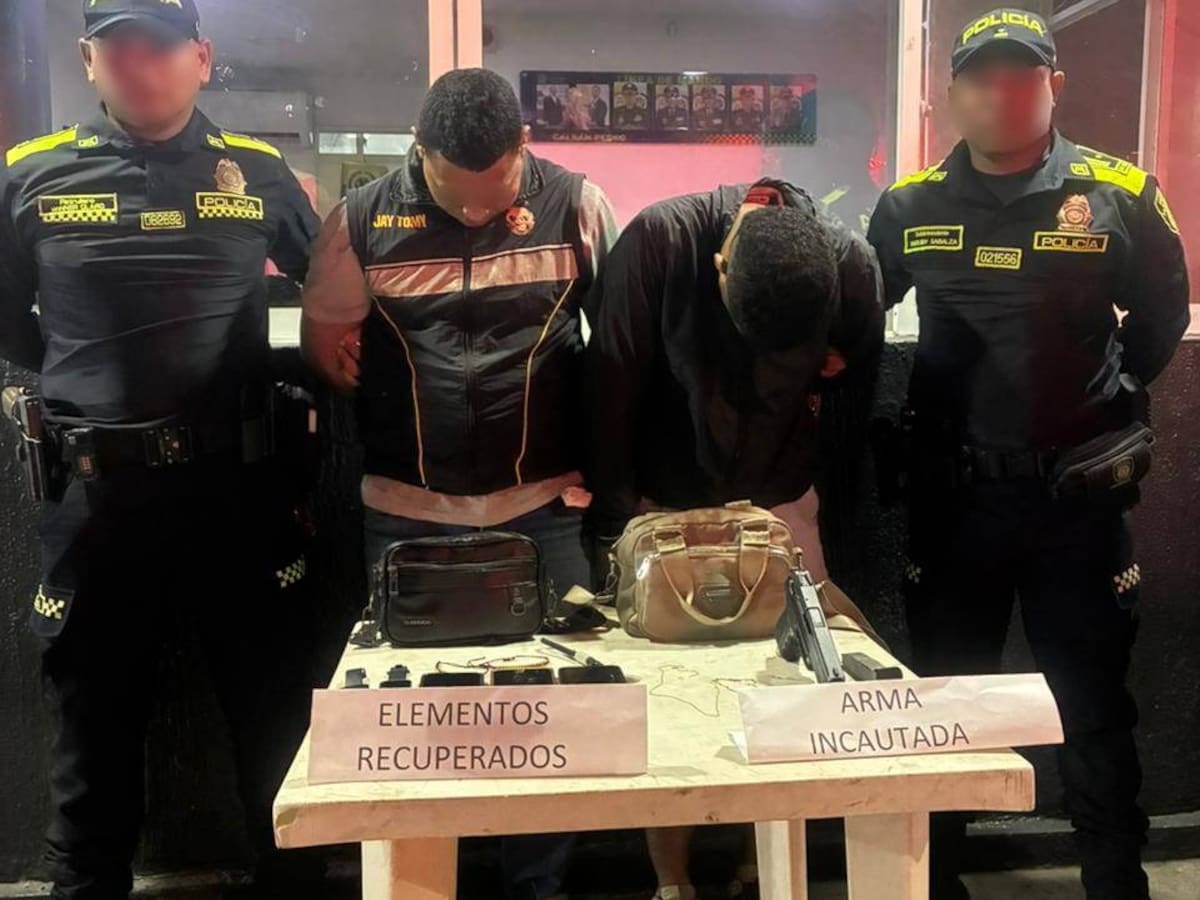 ‘Brayan’ y ‘Camilito’, capturados en el barrio Tacarigua por presunto atraco