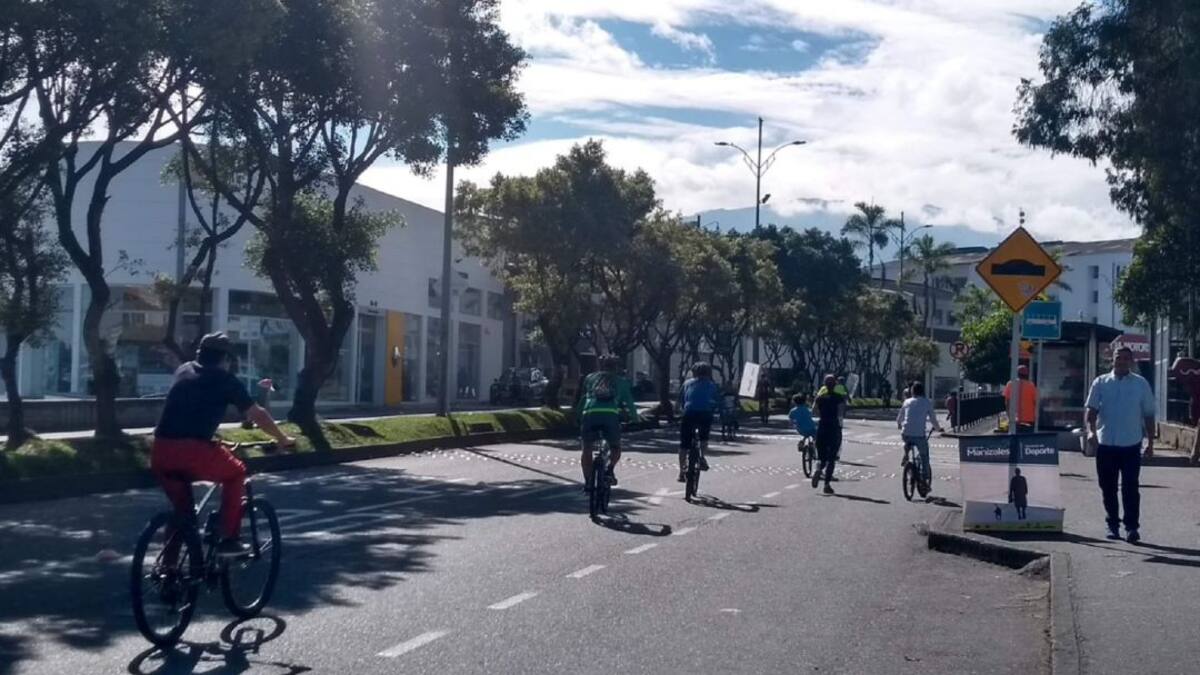 El domingo 1 de mayo no habrá ciclovía en Manizales
