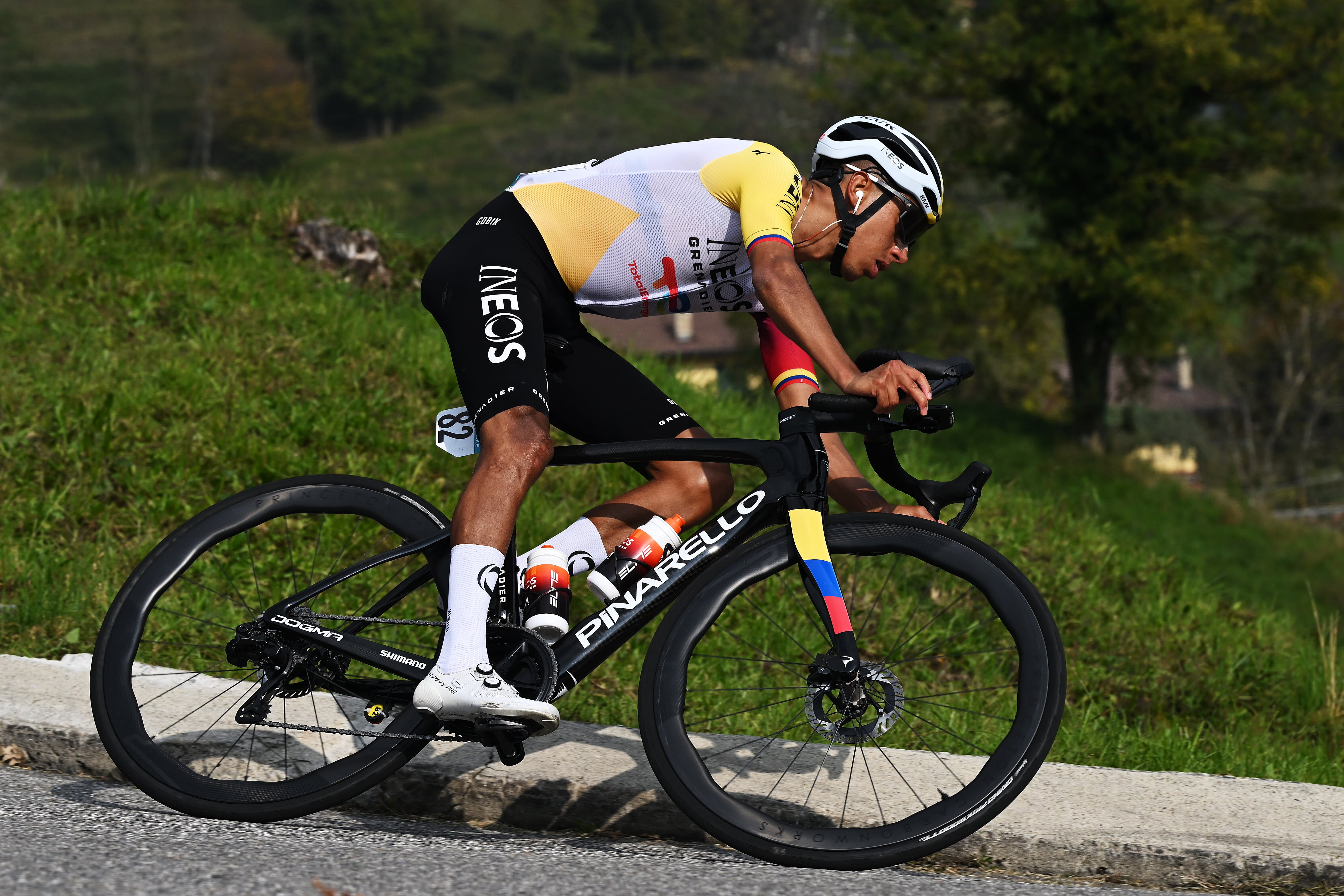 Egan Bernal de Colombia (INEOS Grenadiers) / Getty Images.