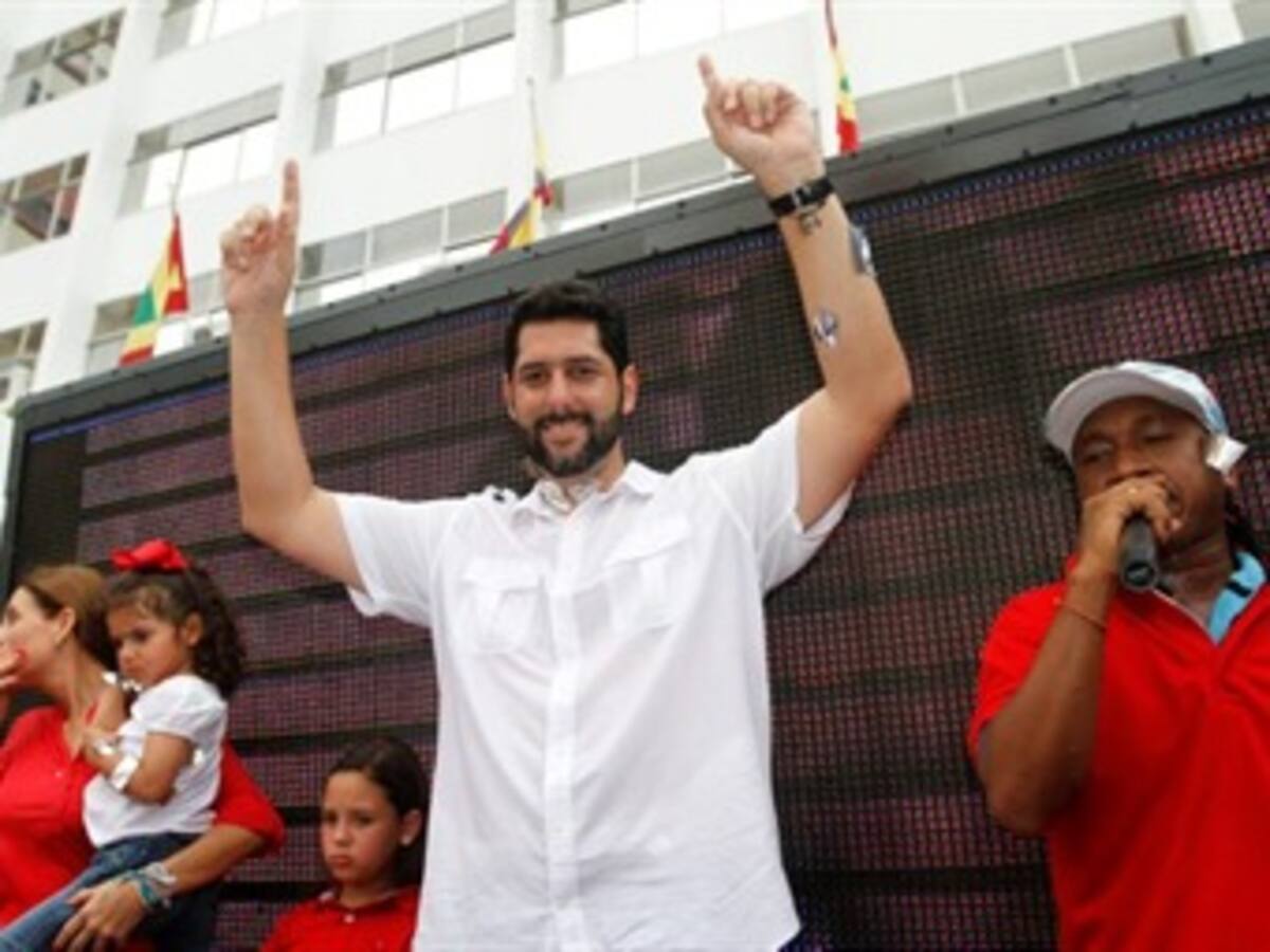 Alcalde electo de Cartagena Dionisio Vélez ya recibió credencial
