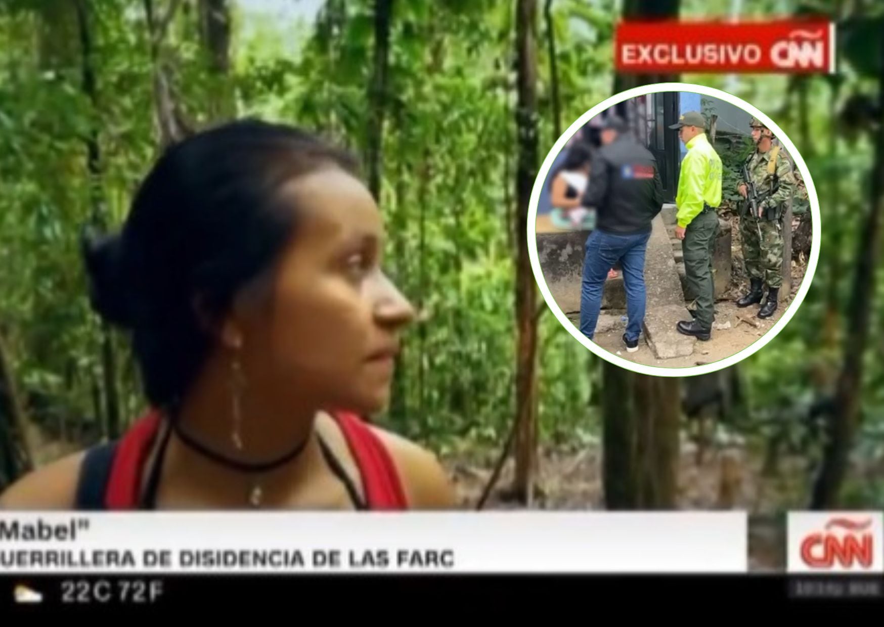 Alias 'Mabel'. Cortesía: Ejército Nacional.