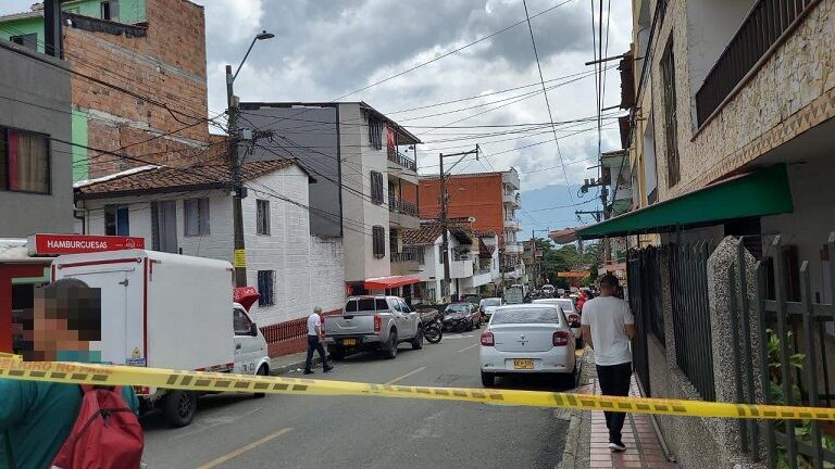 Barrio Robles del Sur doble homicidio- foto cortesía