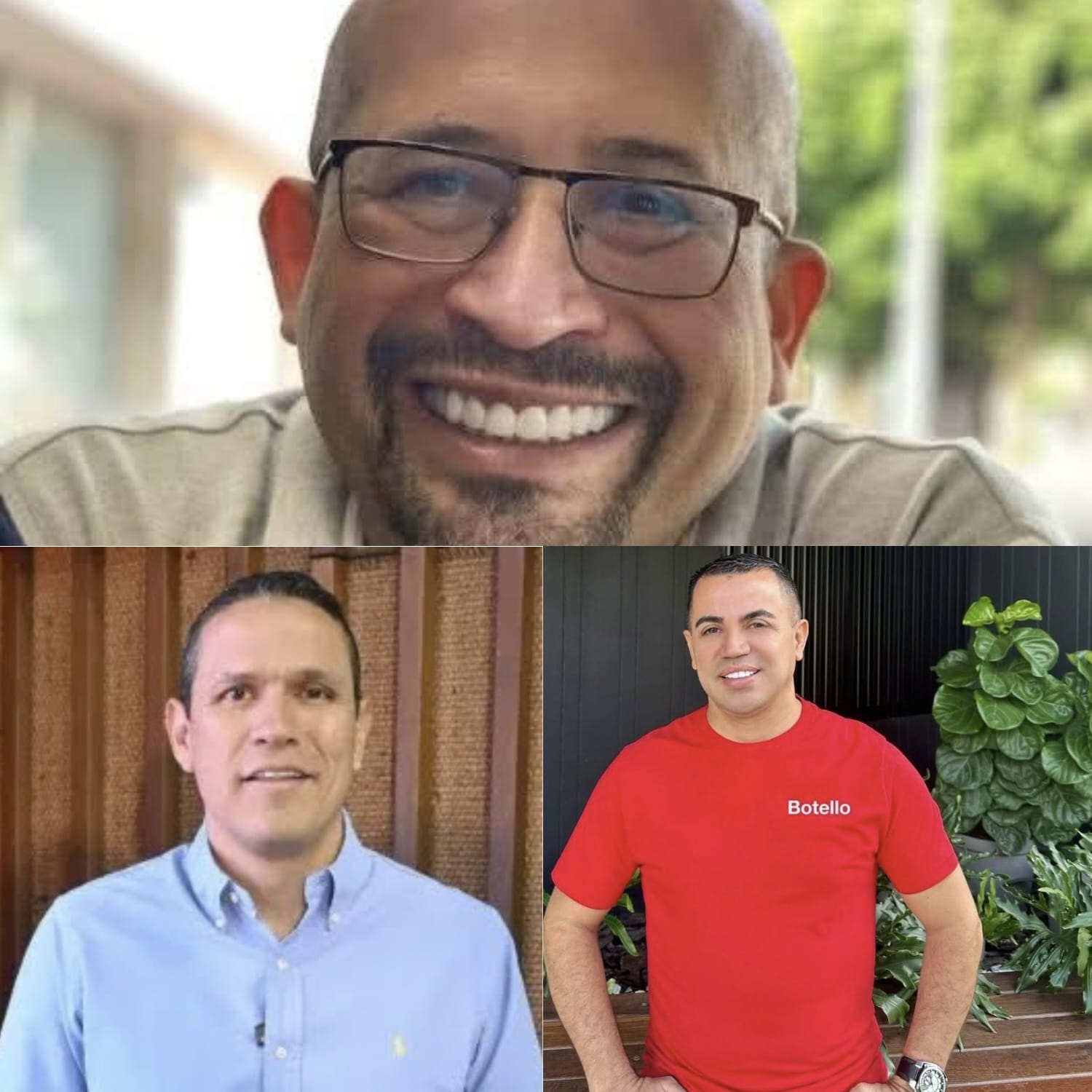 Omar Javier García, Jorge Acevedo y José Botello / Foto: Caracol Radio