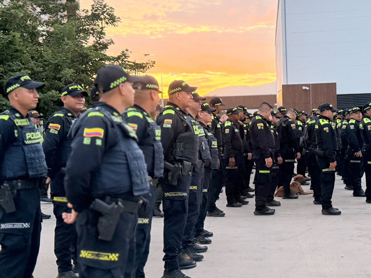 Más de 600 policías garantizarán la seguridad por el día del Amor y la Amistad en Santa Marta