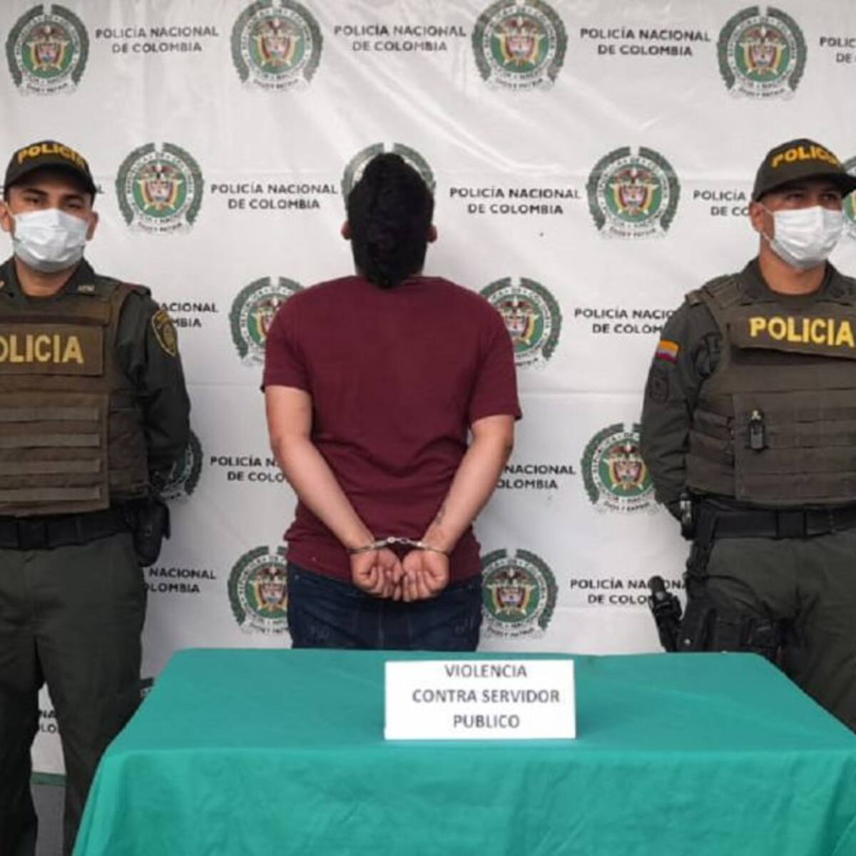 A la cárcel hombre que agredió a un Policía en La Tebaida, Quindío