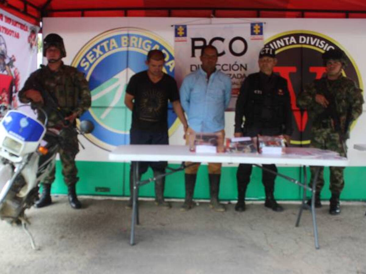 Las autoridades desarticularon frente del Eln en el norte del Tolima