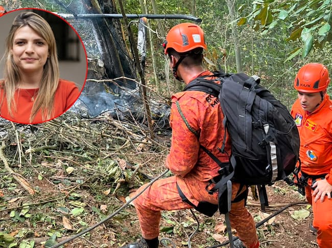 Consulado de Colombia en Río de Janeiro habló sobre la ayuda que se le brinda a familiares de las tres colombianas fallecidas en accidente aéreo en Brasil |AFP/ Cancillería