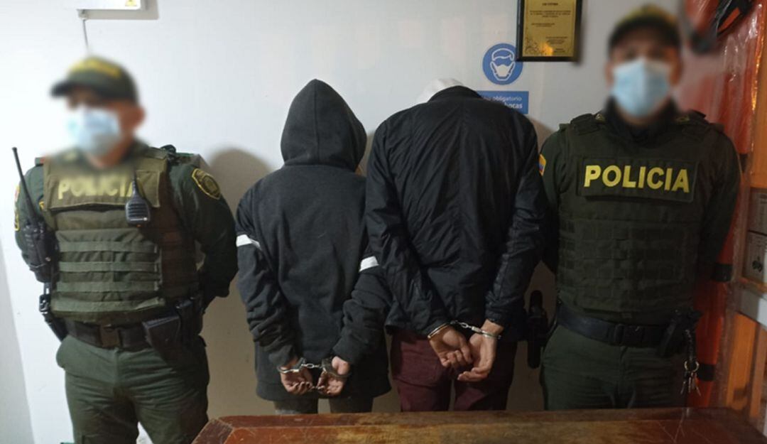 Capturados por presunto hurto a un taxista en Manizales