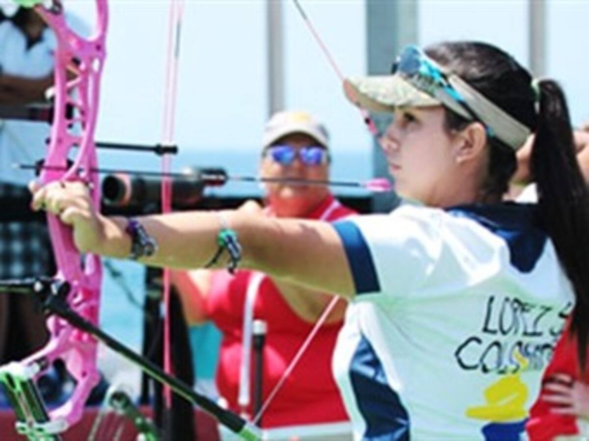 Colombiana ganó dos oros en mundial juvenil de tiro con arco en China