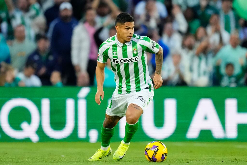 'Cucho' Hernández con el Real Betis. Foto: Getty Images.