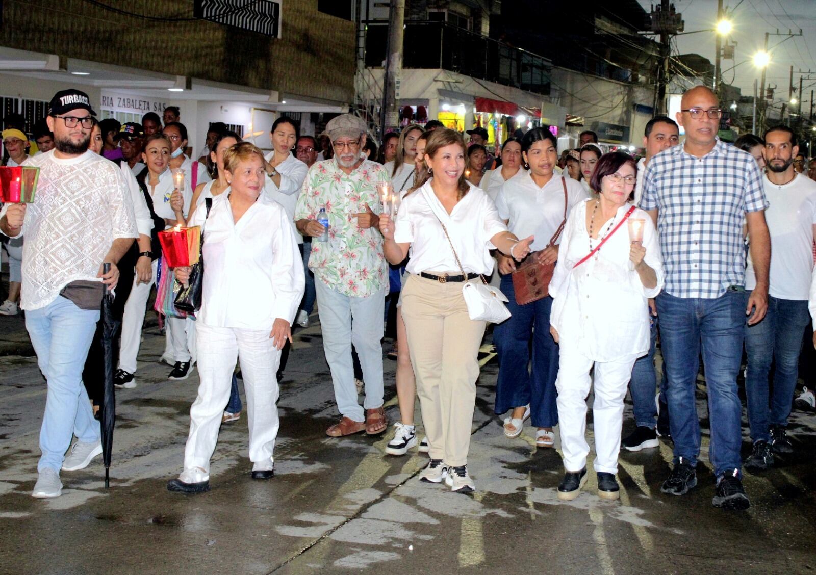 Turbaco encendió la luz de la esperanza y rechazó a los violentos
