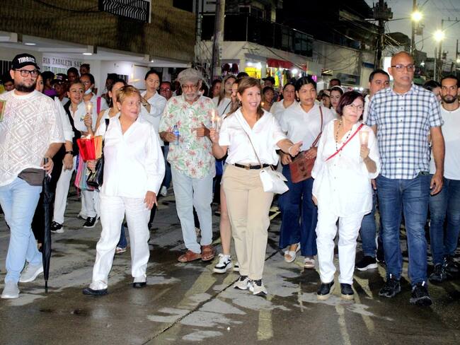 Turbaco encendió la luz de la esperanza y rechazó a los violentos