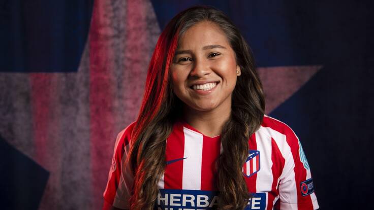 "El Atlético me cuida a mí, me preocupa más mi familia": Leicy Santos