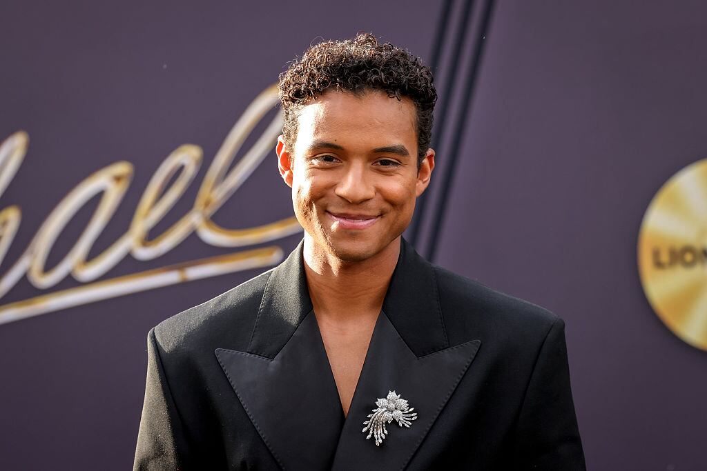 HOLLYWOOD, CALIFORNIA - APRIL 20: Jaafar Jackson attends the Premiere of Lionsgate's "Michael" at Dolby Theatre on April 20, 2026 in Hollywood, California. (Photo by Julian Hamilton/FilmMagic)