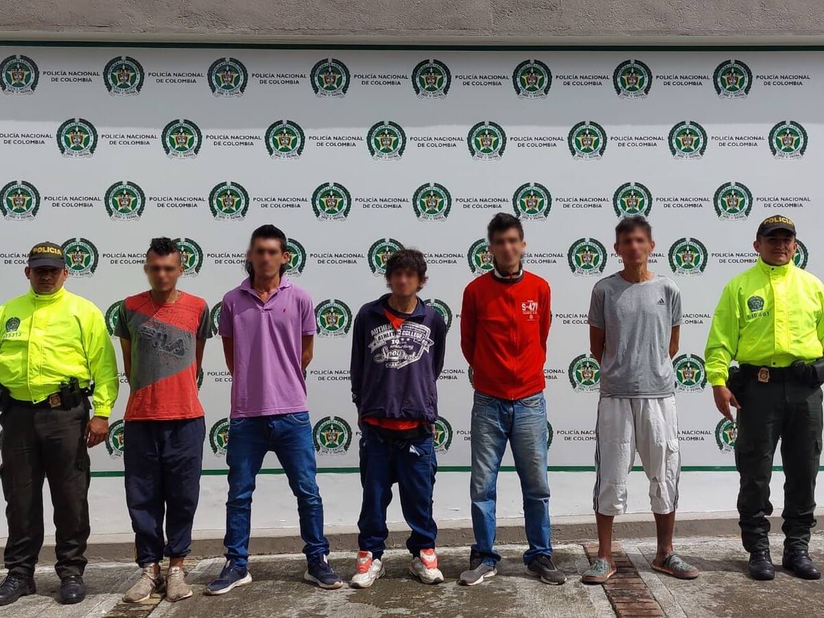 Desmantelada banda ‘Los Fénix’ en Ibagué