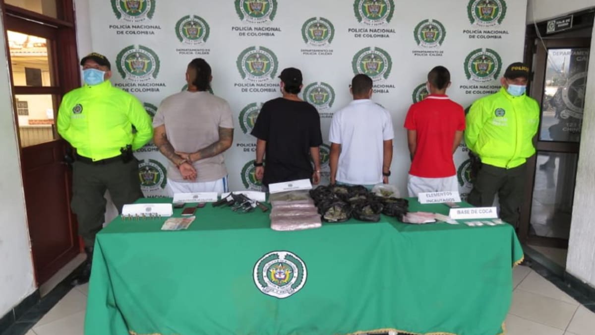 Desmantelado grupo por supuesto microtráfico en Arauca - Palestina