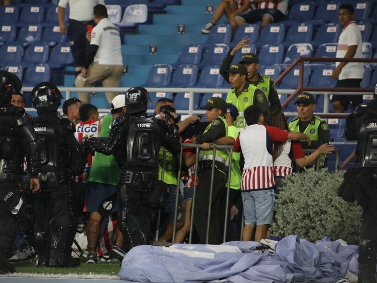 Oficial: la sanción y multa que deberá cumplir el Junior por desmanes ante el Bucaramanga