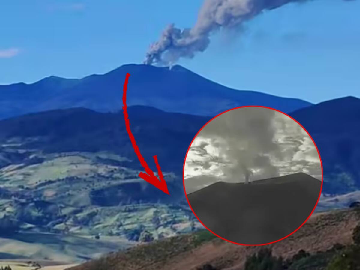 Autoridades mantienen alerta naranja por actividad del Volcán Puracé: imágenes y zonas en riesgo