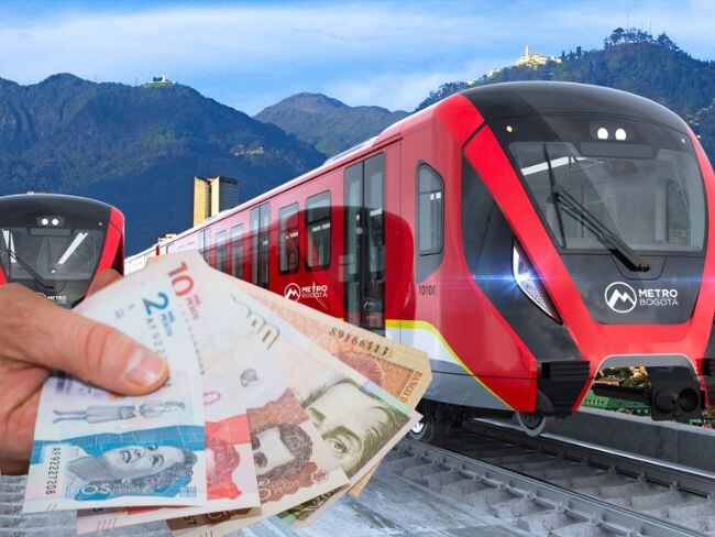 Precio del pasaje del metro de Bogotá/ foto metro Bogotá