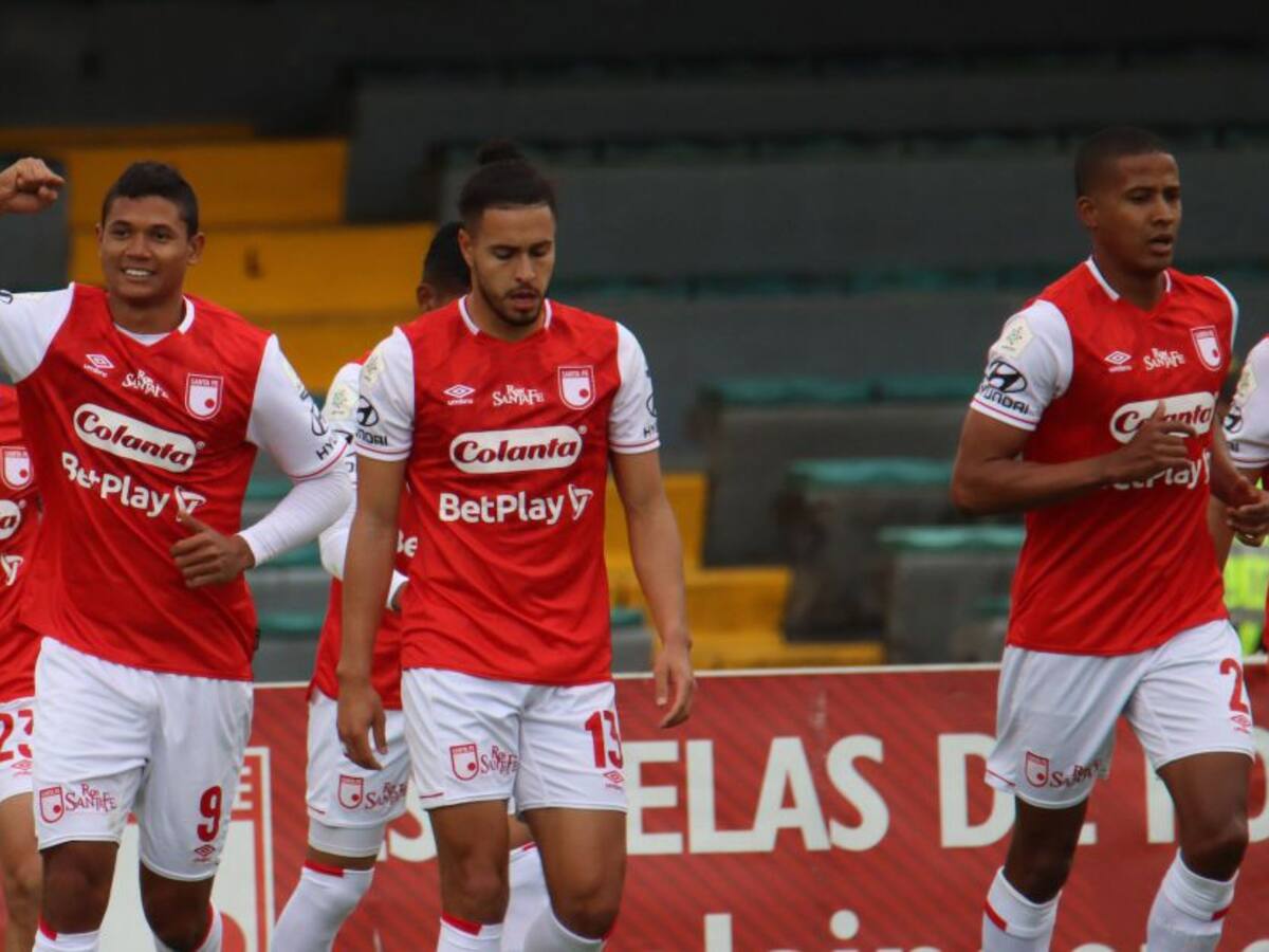Santa Fe goleó a Alianza Petrolera y sigue en la parte alta de la tabla