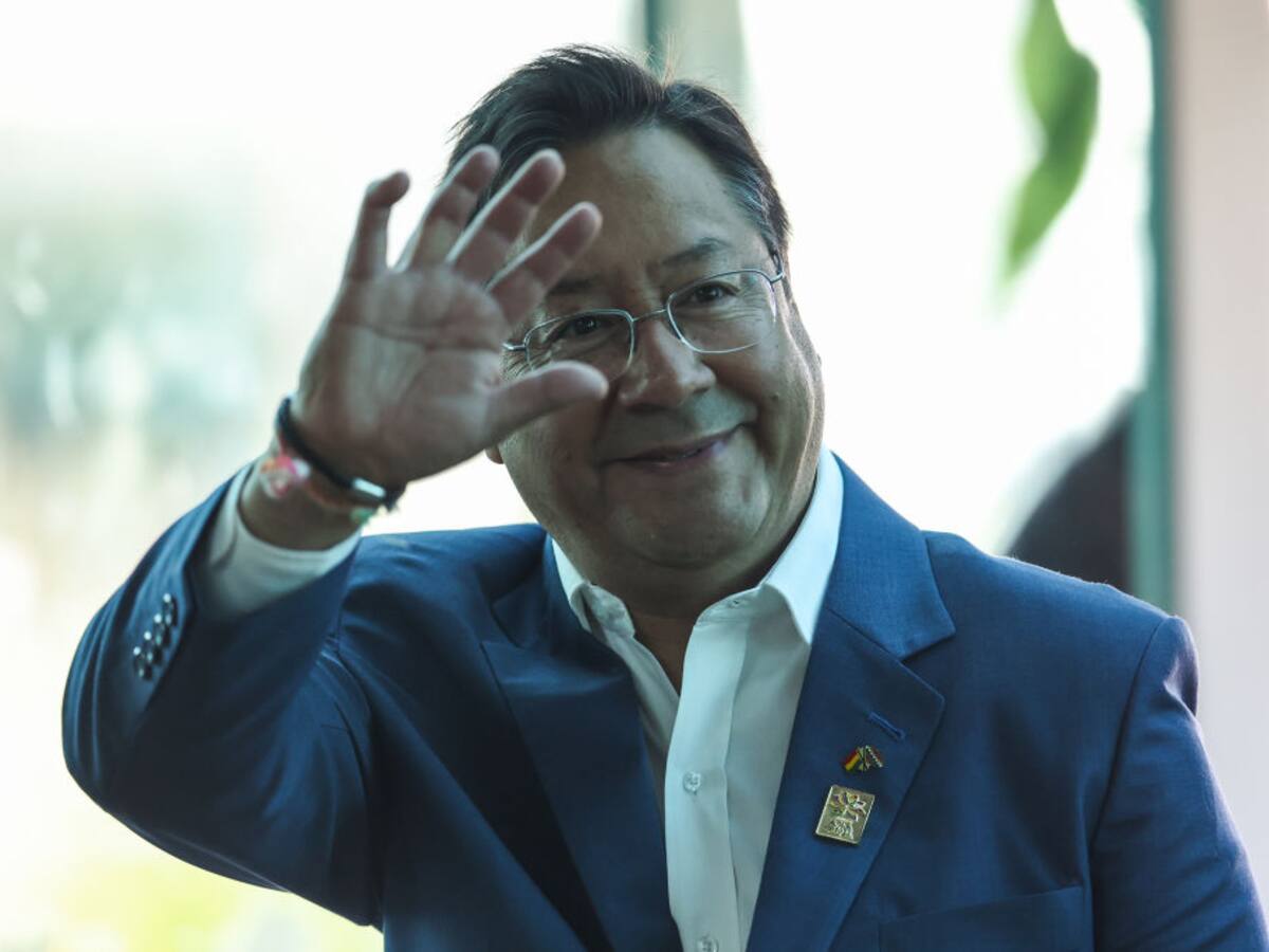“El mundo tiene que declararse en paz”: Luis Arce, presidente de Bolivia