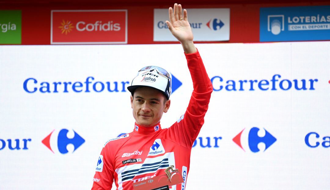 Kenny Elissonde, nuevo líder de la Vuelta a España.